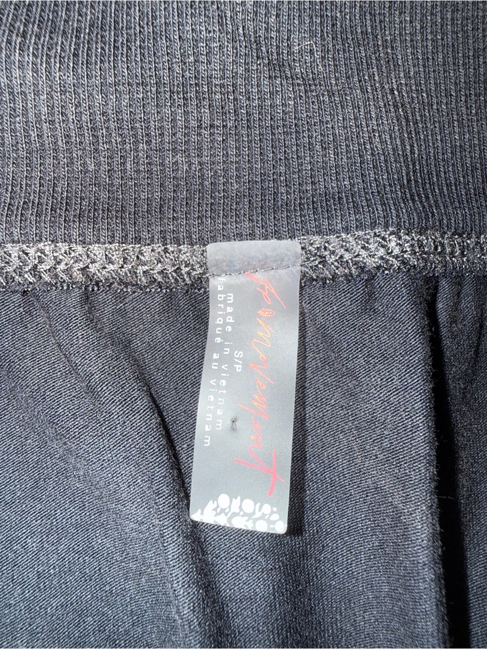 Free People Movement Washed Black Hot Shot Harem Shorts - Picture 6 of 6